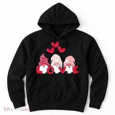 Valentines Day Gnomes Hoodie