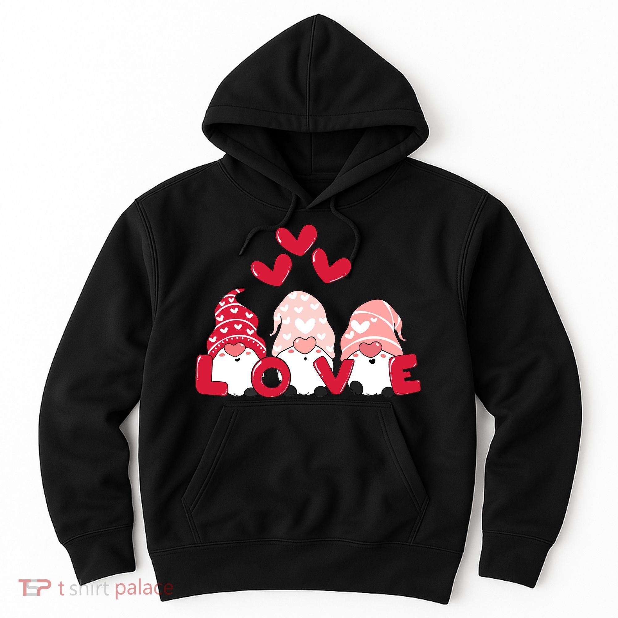 Valentines Day Gnomes Hoodie
