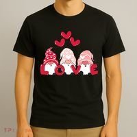 Valentines Day Gnomes T-Shirt thumb 3