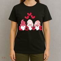 Valentines Day Gnomes T-Shirt thumb 4