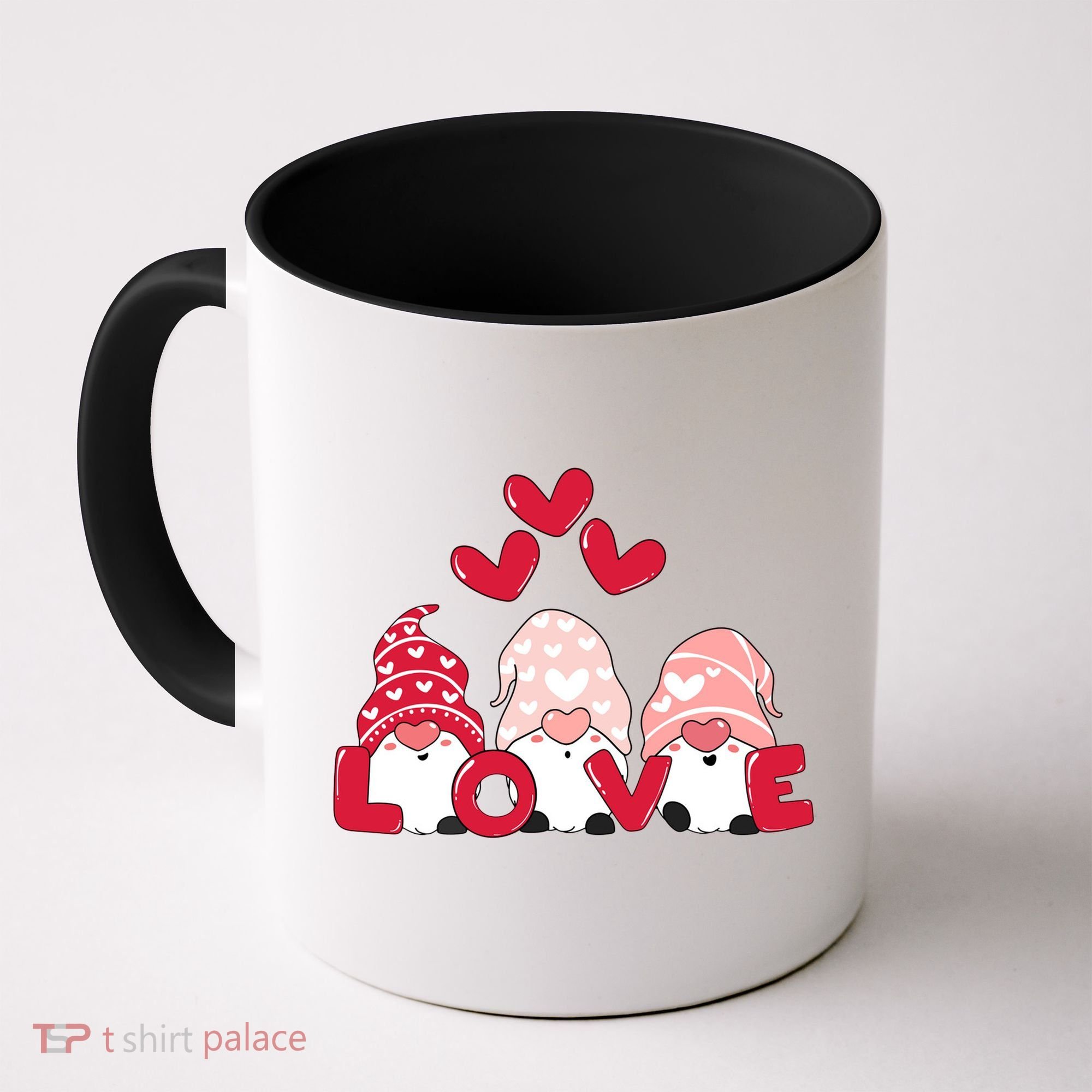 Valentines Day Gnomes Coffee Mug