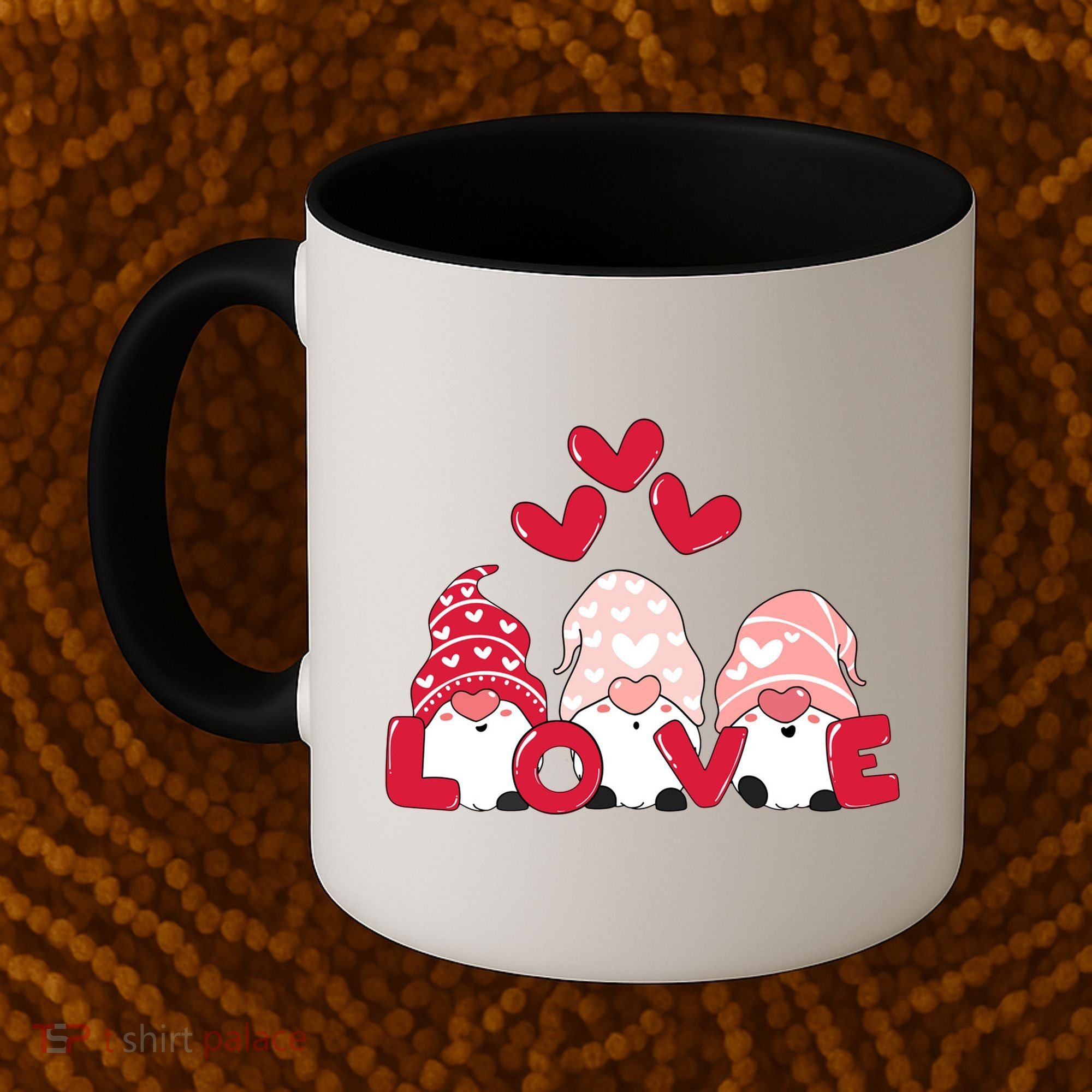 Valentines Day Gnomes Coffee Mug