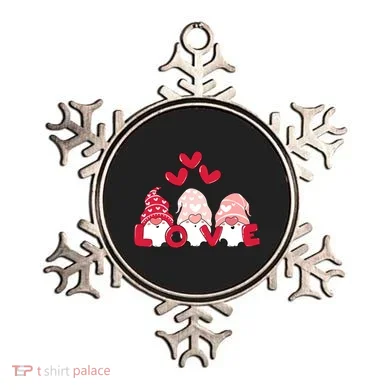 Valentines Day Gnomes Ornament