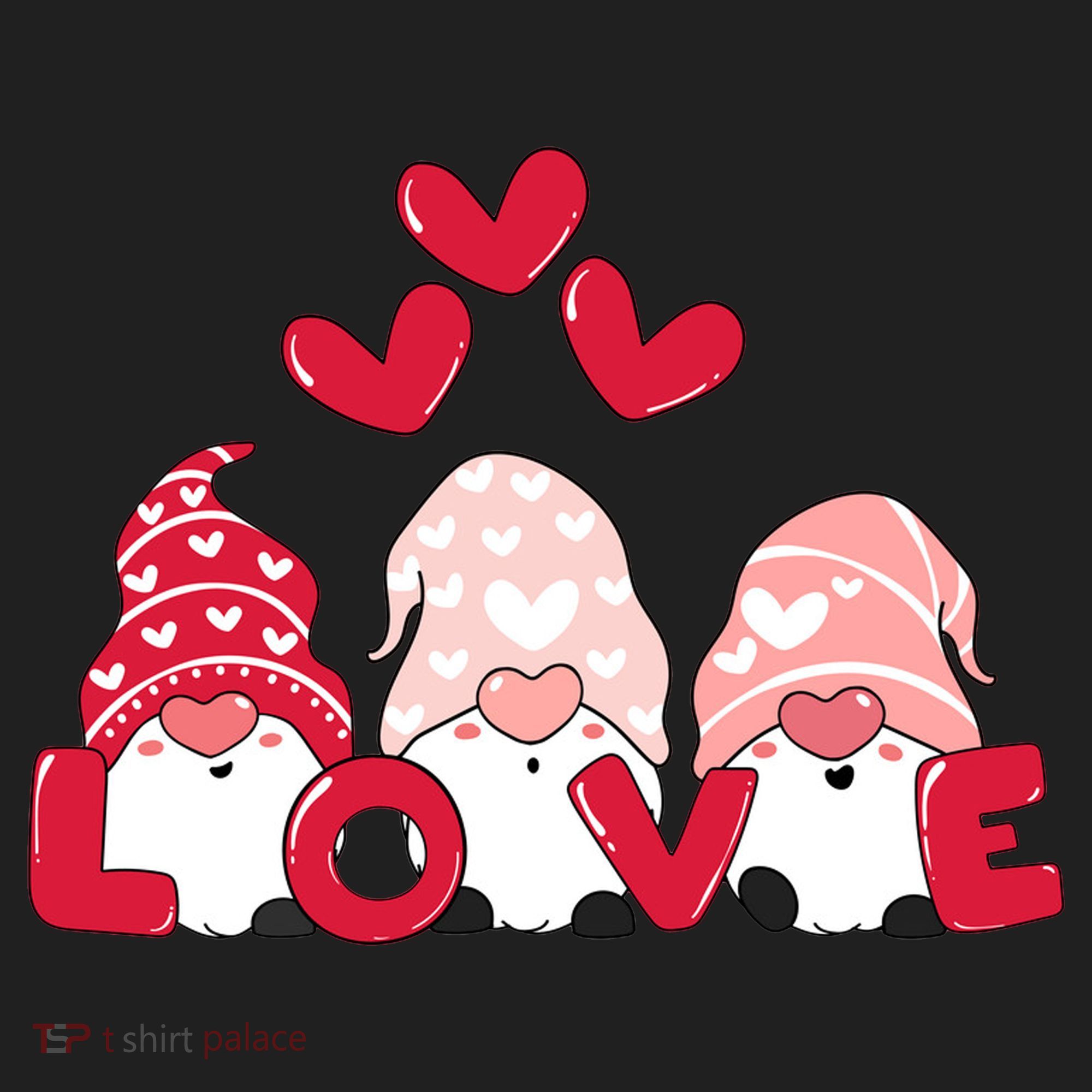 Valentines Day Gnomes Hat