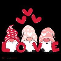 Valentines Day Gnomes Tank Top thumb 6
