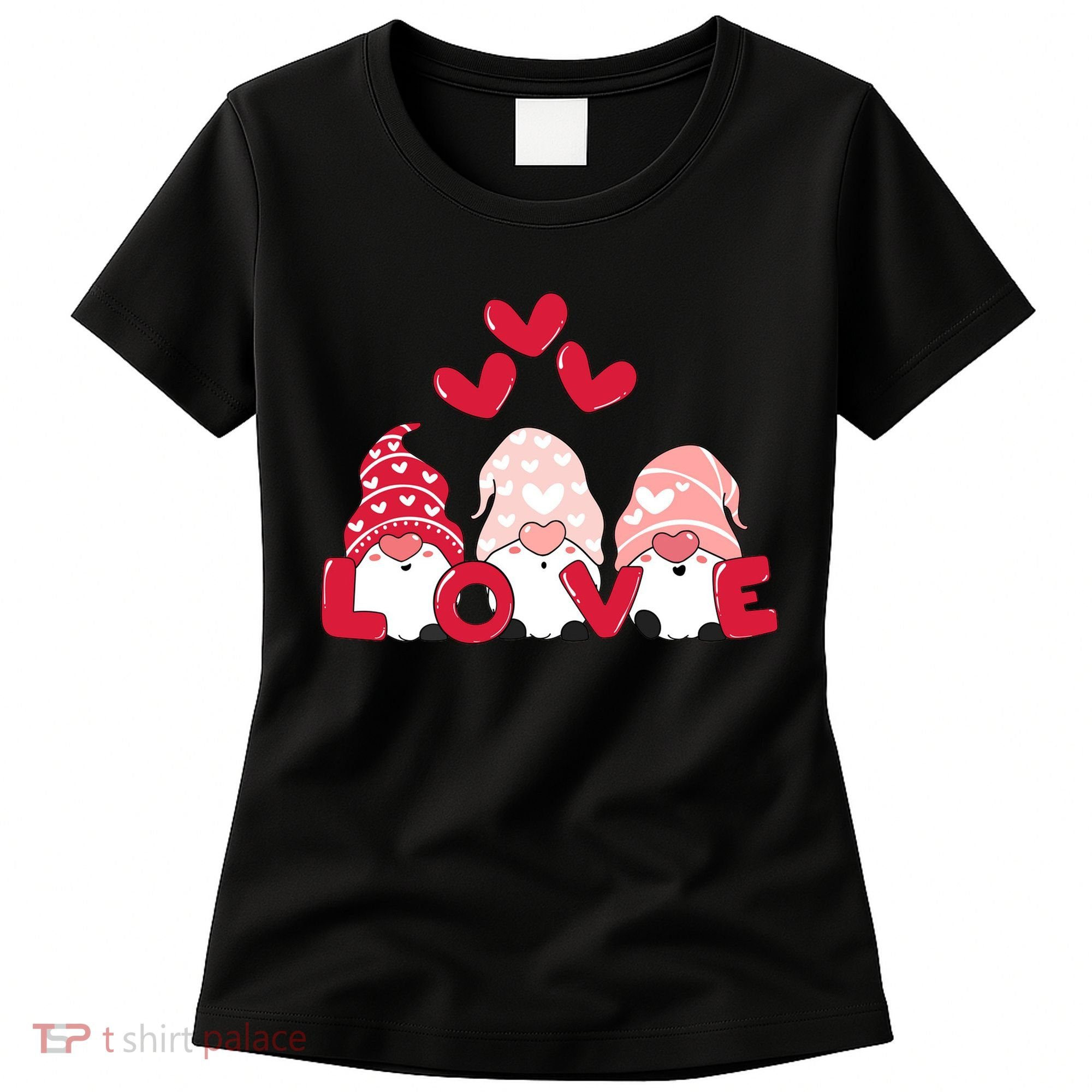 Valentines Day Gnomes Women's T-Shirt