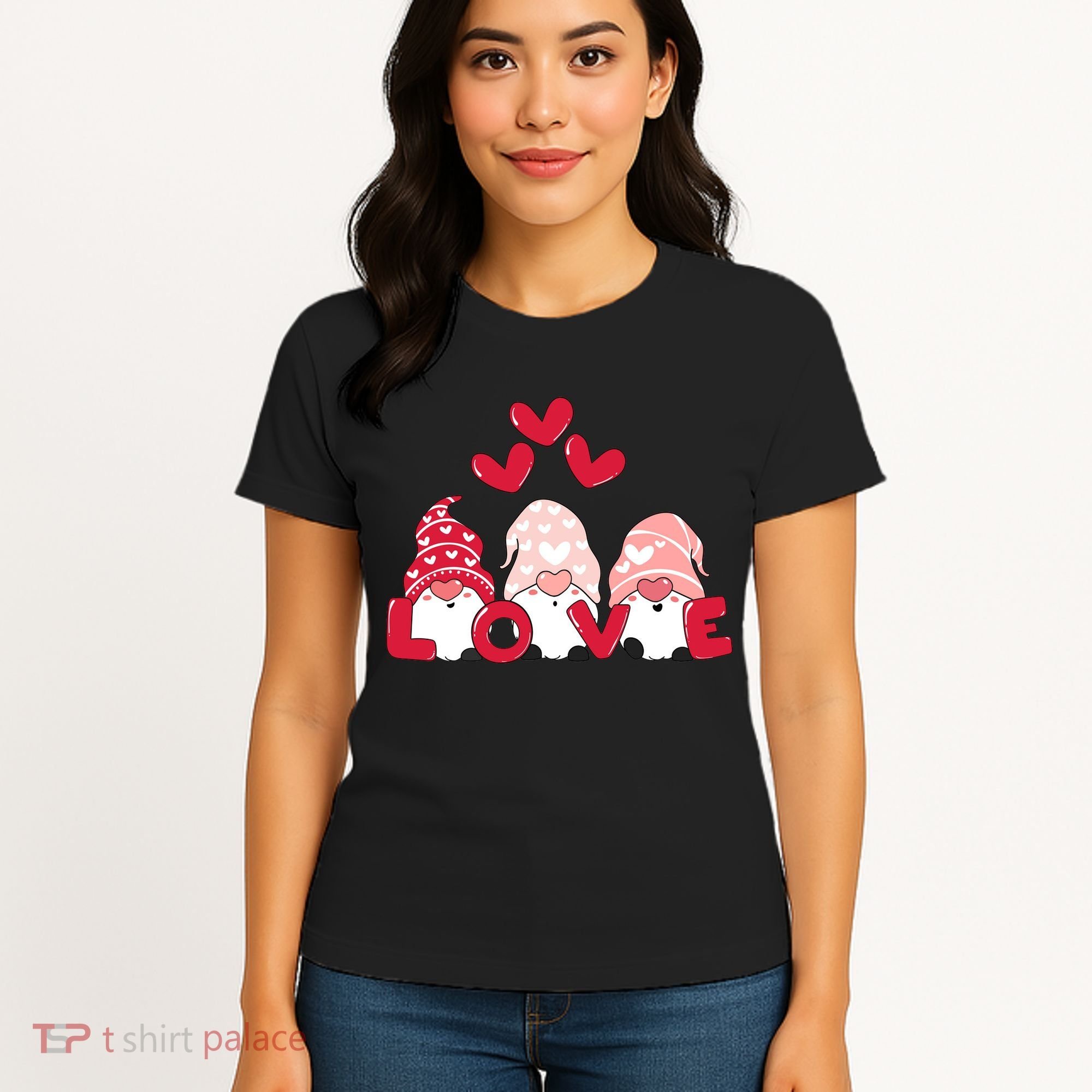 Valentines Day Gnomes Women's T-Shirt