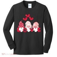 Valentines Day Gnomes Kids Long Sleeve Shirt thumb 0