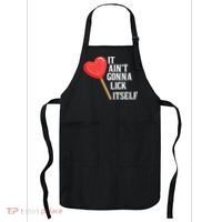 Valentine's Day Gift Cute Candy It Aint't Gonna Lick Itself Apron thumb 0