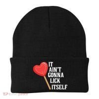Valentine's Day Gift Cute Candy It Aint't Gonna Lick Itself Beanie thumb 0