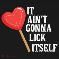 Valentine's Day Gift Cute Candy It Aint't Gonna Lick Itself Women's Hoodie thumb 2
