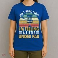 Vintage Disc Golf I'm Feeling A Little Under Par Golfing Basket T-Shirt thumb 4