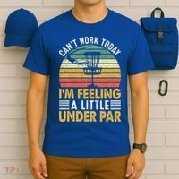 Vintage Disc Golf I'm Feeling A Little Under Par Golfing Basket T-Shirt thumb 6
