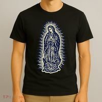 Virgen De Guadalupe. Mother Mary Virgin Mother. Christian. T-Shirt thumb 3