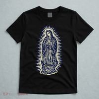 Virgen De Guadalupe. Mother Mary Virgin Mother. Christian. T-Shirt thumb 5