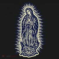 Virgen De Guadalupe. Mother Mary Virgin Mother. Christian. Mousepad thumb 1