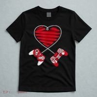 Valentines Day Gamer Shirt Controller Kids Boys Valentine T-Shirt thumb 5