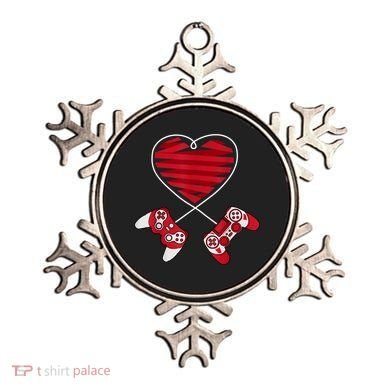 Valentines Day Gamer Shirt Controller Kids Boys Valentine Ornament