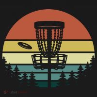 Vintage Disc Golf Frisbee Golf Golfing Basket T-Shirt thumb 7