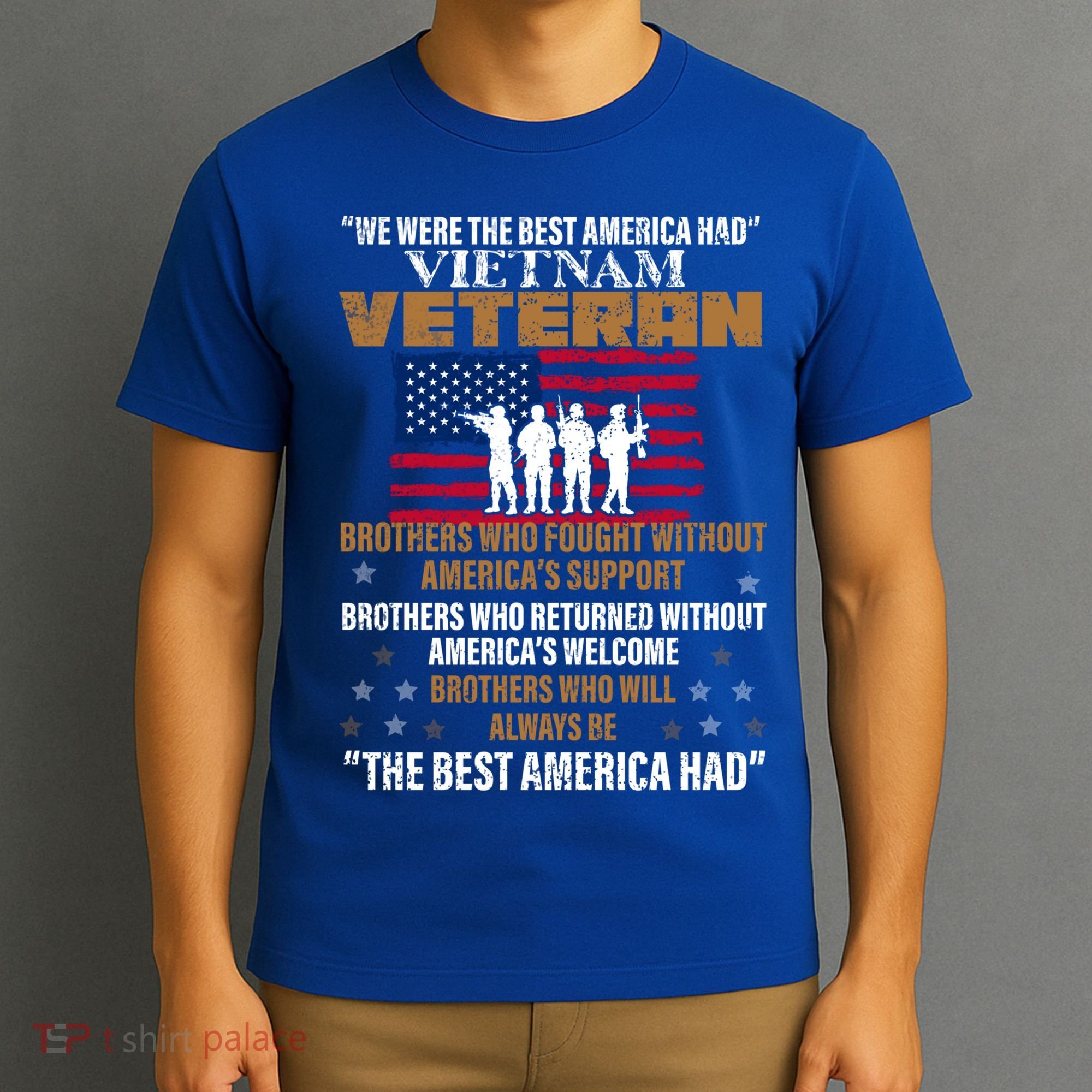 Veterans Day Gift Vietnam Veteran The Best America Had Funny Gift T-Shirt