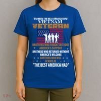 Veterans Day Gift Vietnam Veteran The Best America Had Funny Gift T-Shirt thumb 4