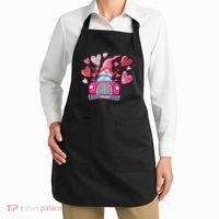 Valentines Day Gnome Heart Truck Apron thumb 2