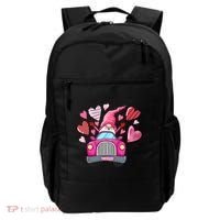 Valentines Day Gnome Heart Truck Backpack thumb 0