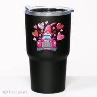 Valentines Day Gnome Heart Truck Tumbler thumb 0