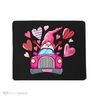 Valentines Day Gnome Heart Truck Mousepad thumb 0