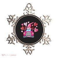 Valentines Day Gnome Heart Truck Ornament thumb 0