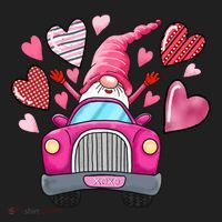 Valentines Day Gnome Heart Truck Hat thumb 2