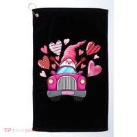 Valentines Day Gnome Heart Truck Golf Towel thumb 0