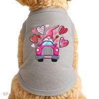 Valentines Day Gnome Heart Truck Doggie Tank thumb 0