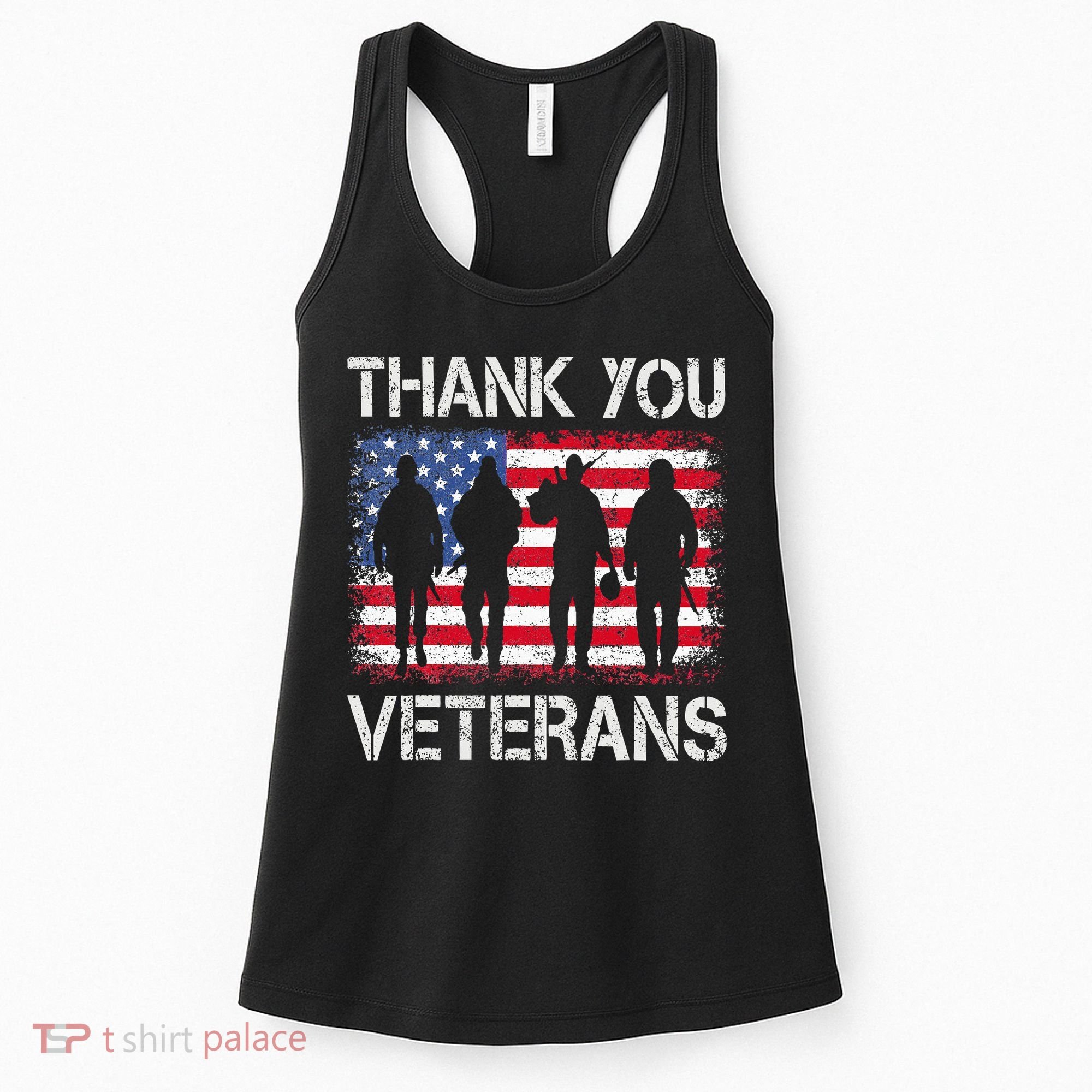 Veterans Day Gifts Thank You Veterans Proud Women's Tank Top