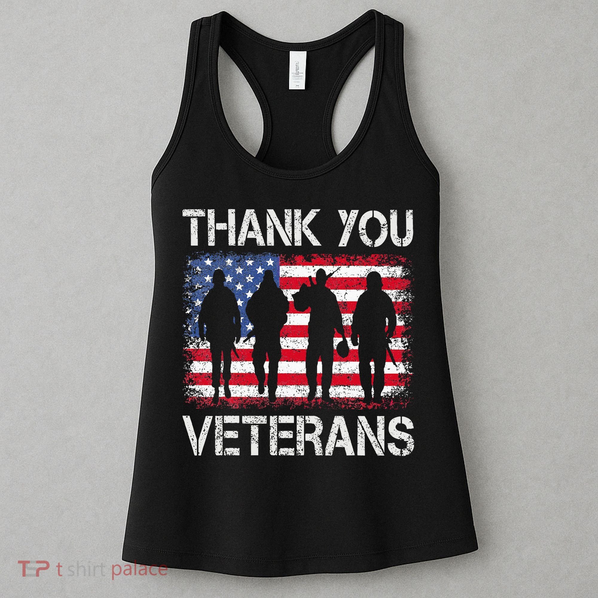 Veterans Day Gifts Thank You Veterans Proud Women's Tank Top
