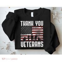 Veterans Day Gifts Thank You Veterans Proud Sweatshirt thumb 2