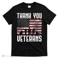 Veterans Day Gifts Thank You Veterans Proud T-Shirt thumb 0