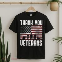 Veterans Day Gifts Thank You Veterans Proud T-Shirt thumb 2