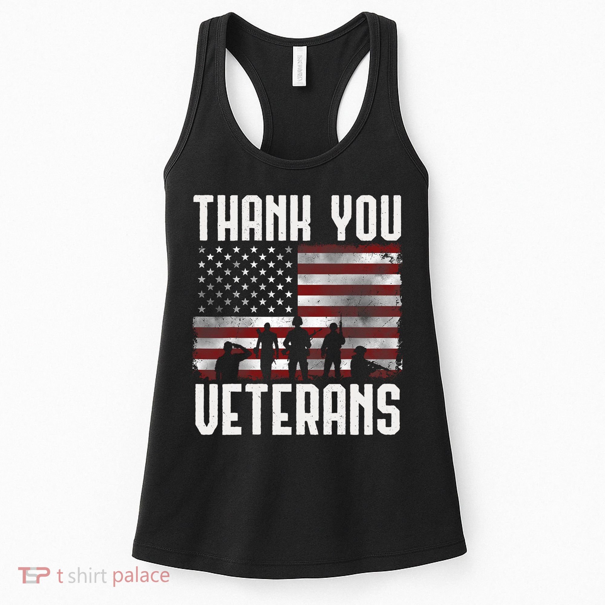 Veterans Day Gifts Thank You Veterans Proud Women's Tank Top