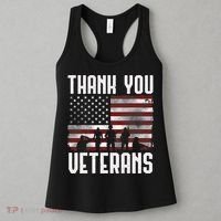 Veterans Day Gifts Thank You Veterans Proud Women's Tank Top thumb 3