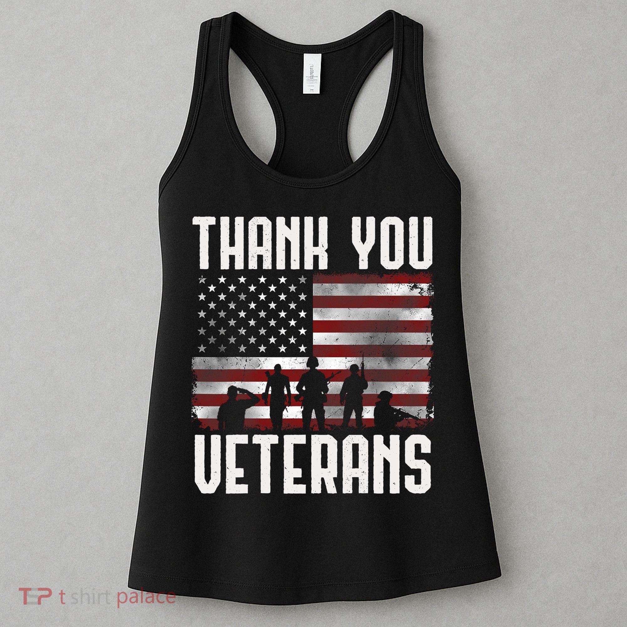 Veterans Day Gifts Thank You Veterans Proud Women's Tank Top