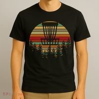 Vintage Disc Golf Frisbee Golf Frolf Flying Disc Sport T-Shirt thumb 3