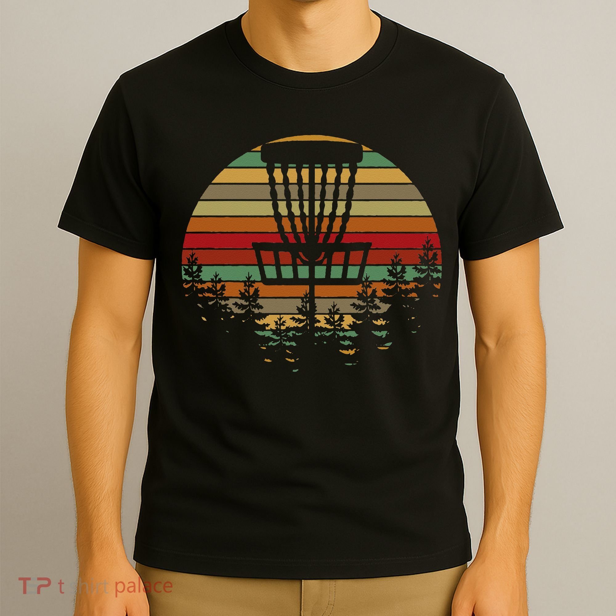 Vintage Disc Golf Frisbee Golf Frolf Flying Disc Sport T-Shirt