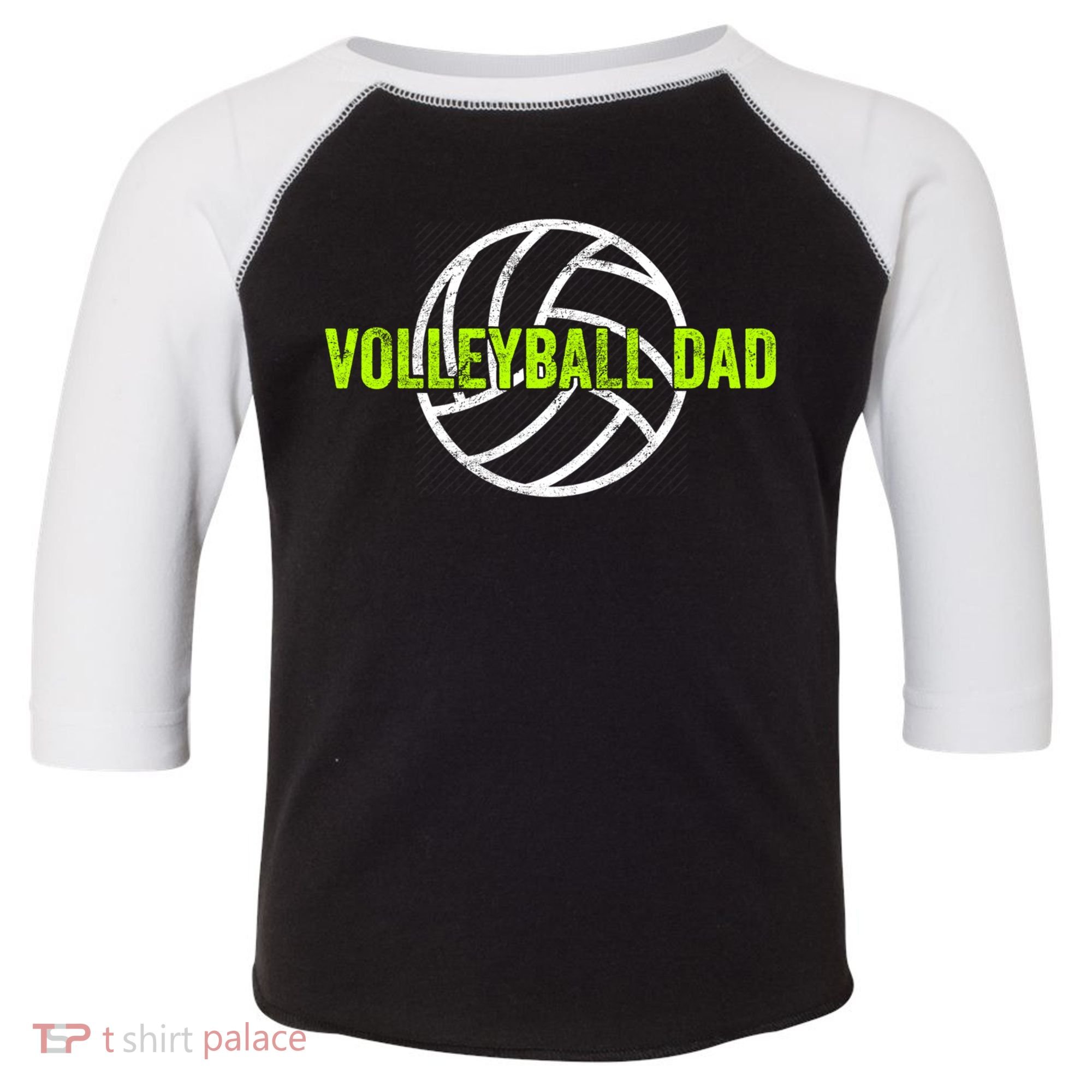 Volleyball Dad Gift For Father From Daughter Volleyball Cool Gift Toddler Fine Jersey T-Shirt