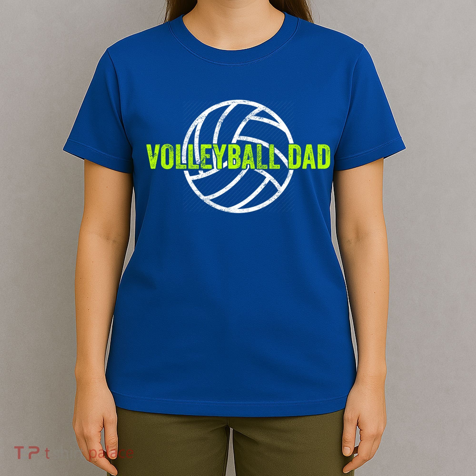 Volleyball Dad Gift For Father From Daughter Volleyball Cool Gift T-Shirt
