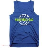 Volleyball Dad Gift For Father From Daughter Volleyball Cool Gift Tank Top thumb 0