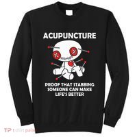 Voodoo Doll Goth Emo Acupuncture Sweatshirt thumb 0