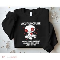 Voodoo Doll Goth Emo Acupuncture Sweatshirt thumb 2