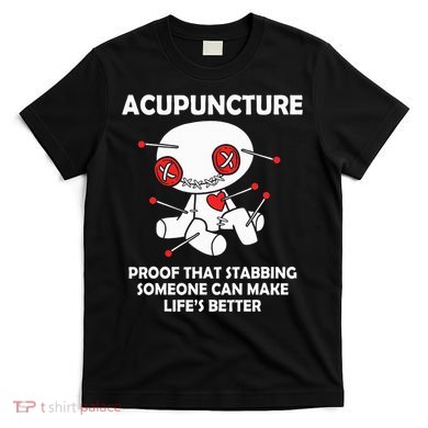 Voodoo Doll Goth Emo Acupuncture T-Shirt