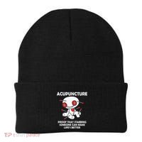 Voodoo Doll Goth Emo Acupuncture Beanie thumb 0
